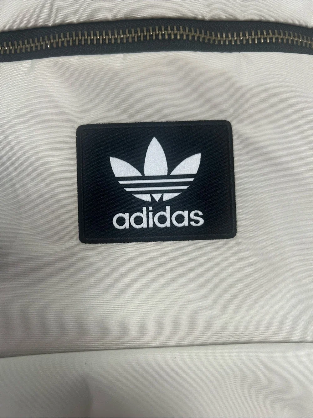 adidas Cream/Black Trefoil Backpack - Men's Everyday Pack